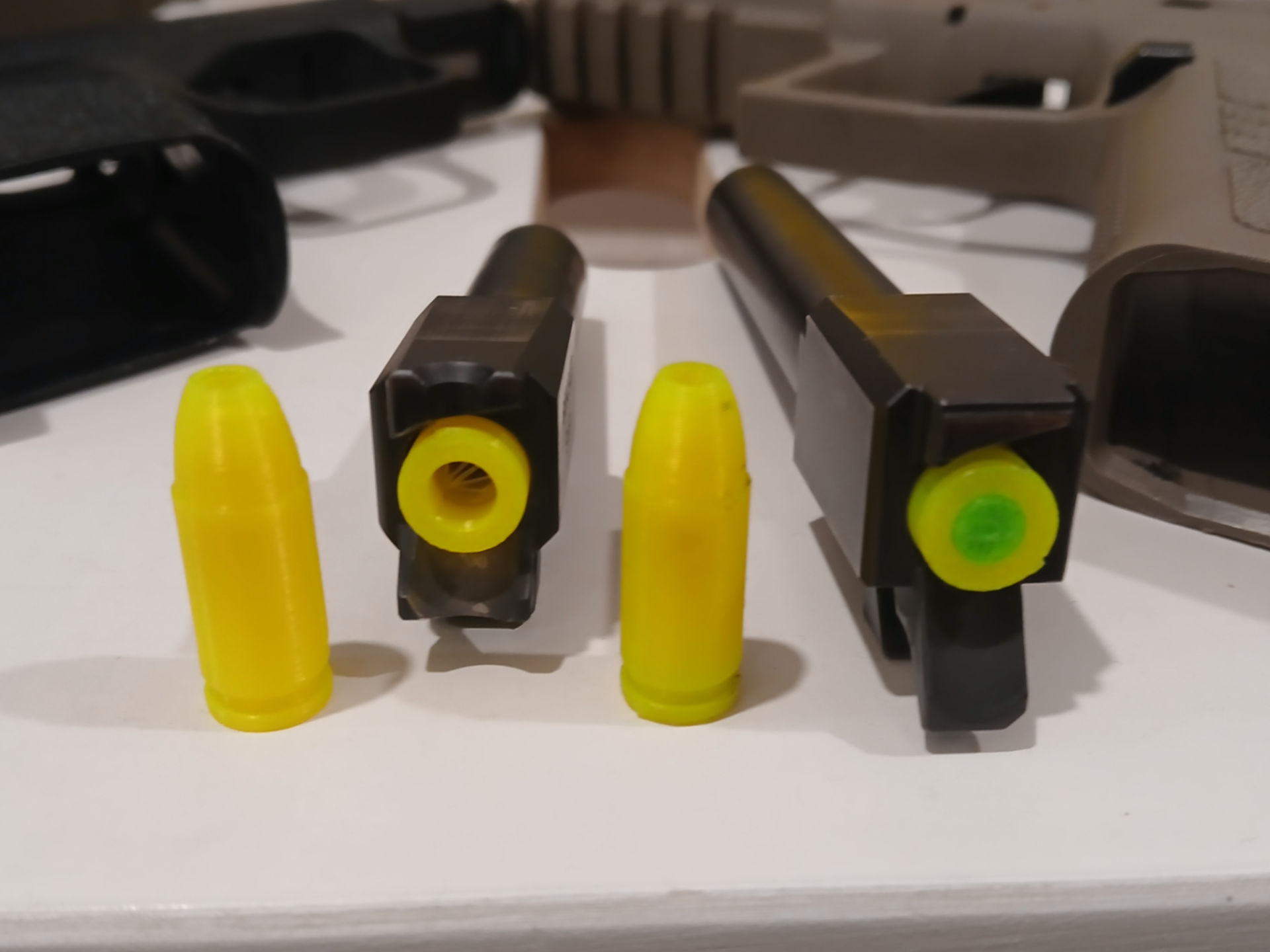 9x19 luger dummy round with changable primer