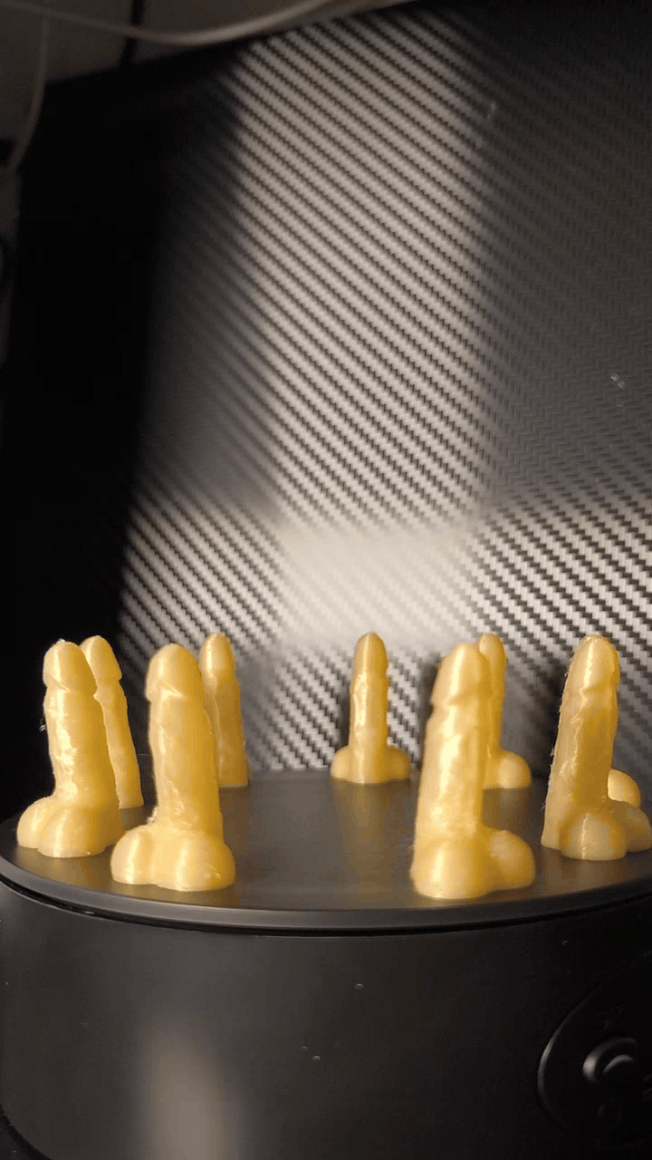 Penis PLA / TPU Verschiedene Größen