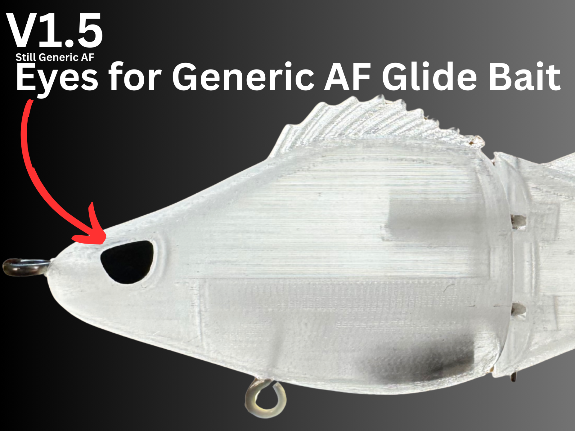 Eyes For V1.5 Generic AF Glide Bait Upscale Lures