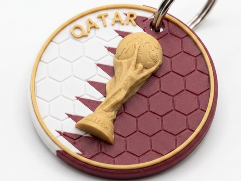 Llavero Qatar Mundial