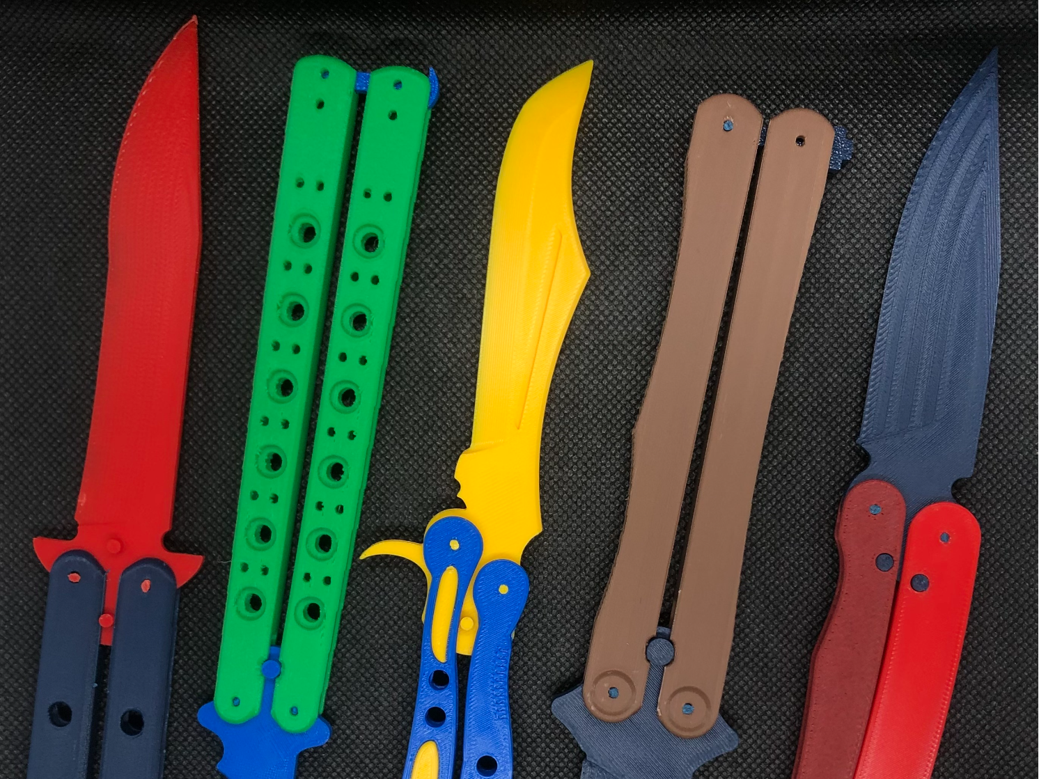 Butterfly Balisong Knife MKII Set