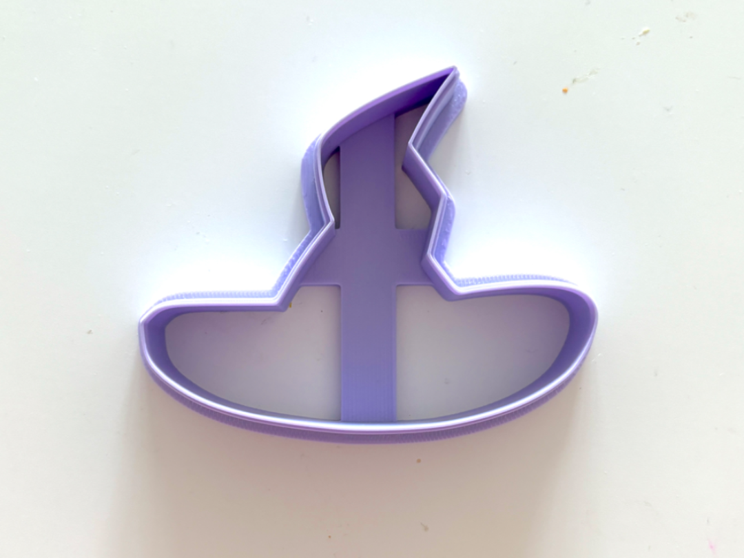 Halloween witch hat cookie cutter