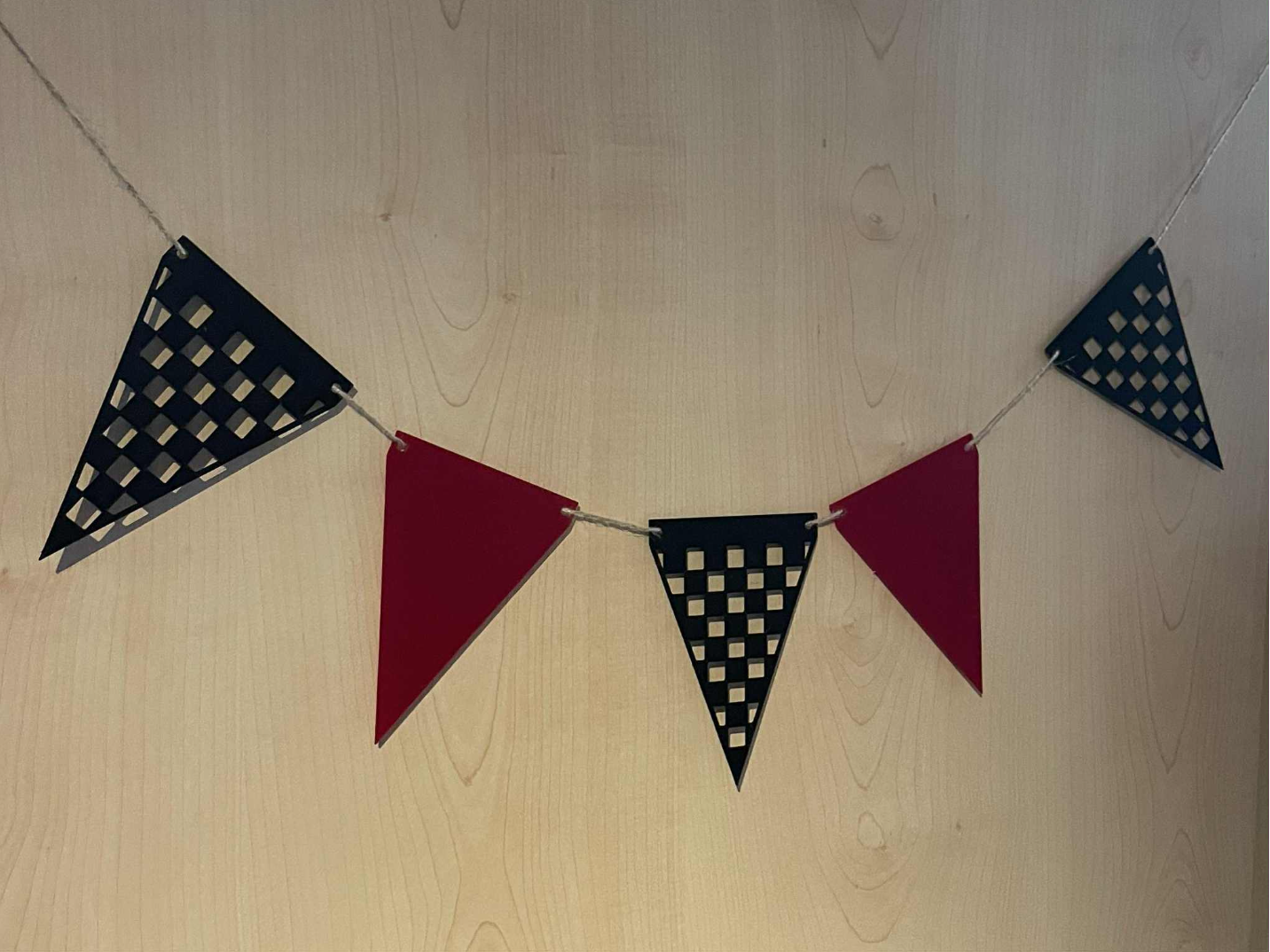 Checkered Race Banner