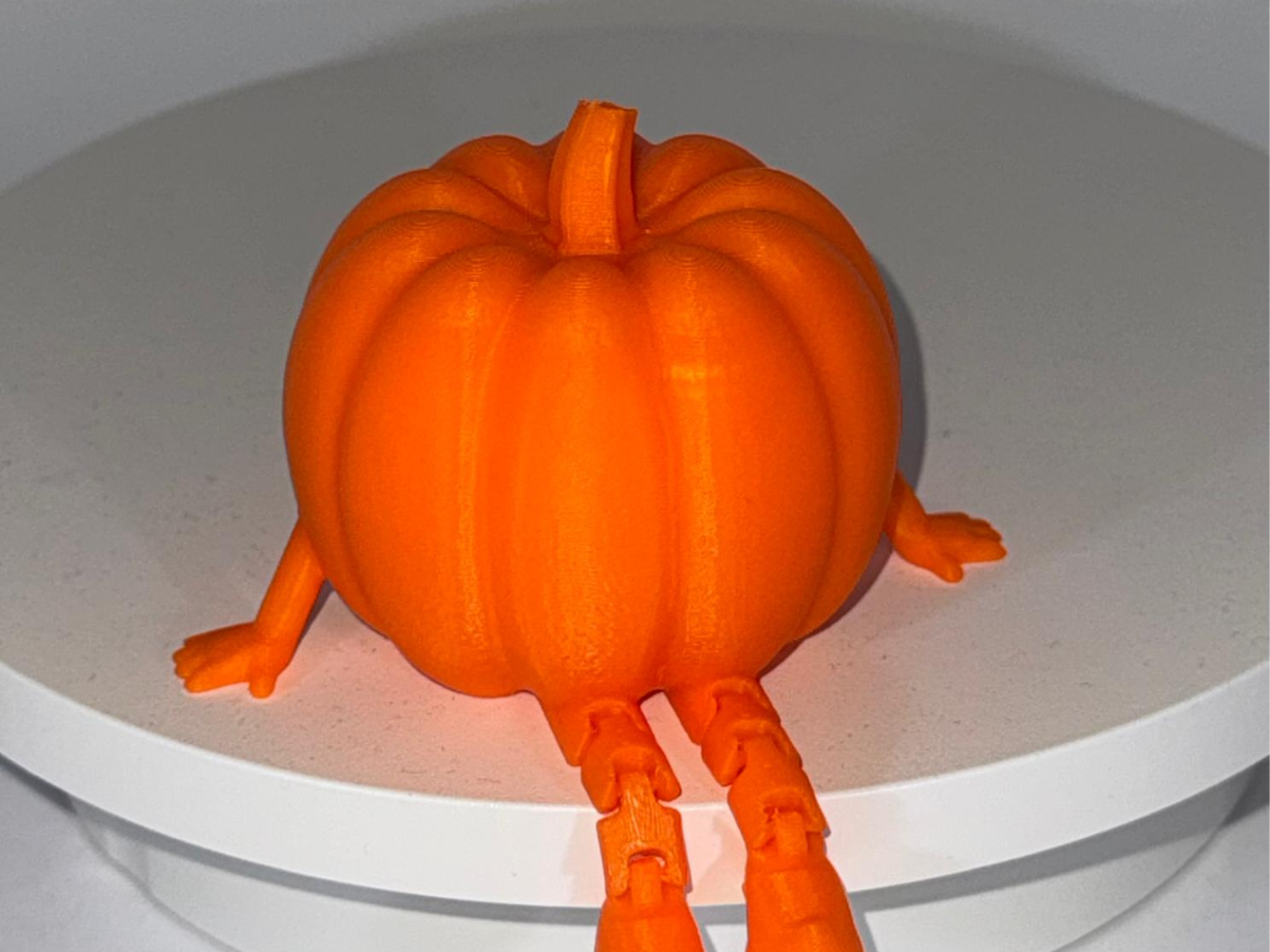 Pumpkin with arms and legs ( Articulated )