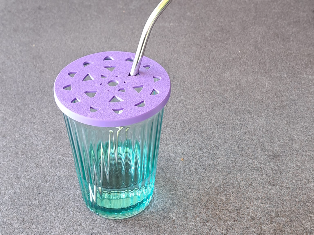 Wespen- und Fliegenschutz für Trinkglas