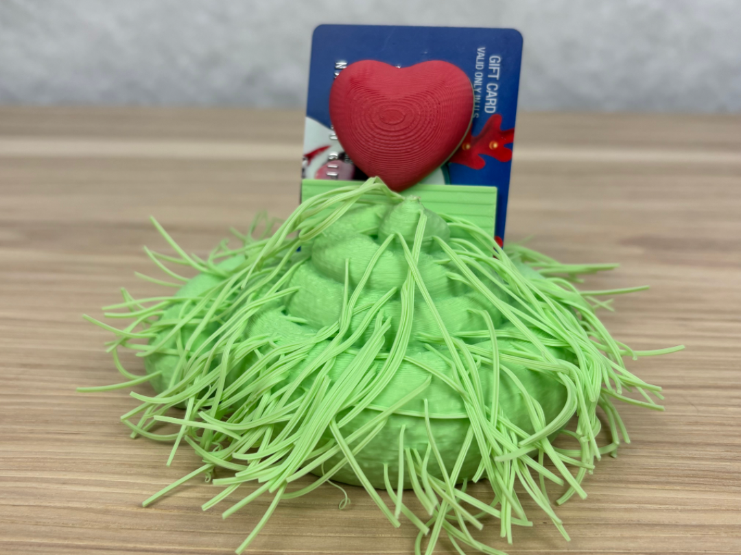 Grinch Poo Gift Card Holder