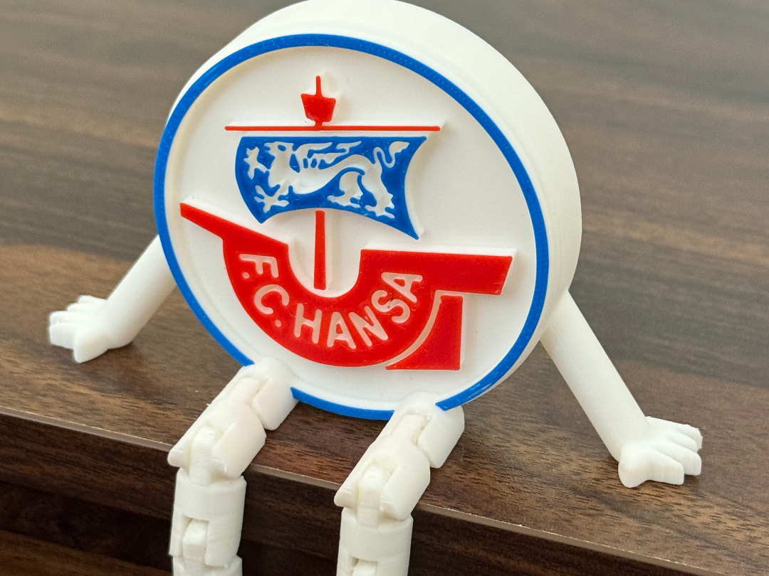 F.C. Hansa Rostock Logo mit Wackelbeinen