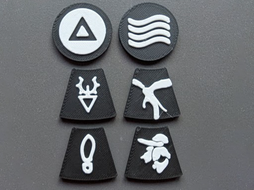 Kill Team Corsair Voidscarred Tokens
