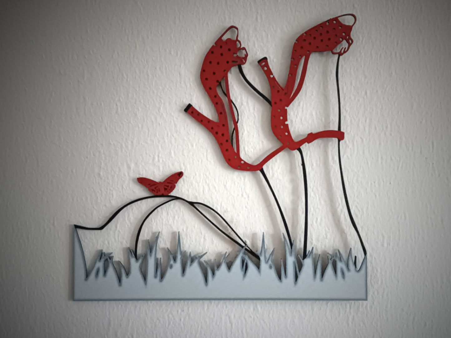 Girl in nature Walldecoration