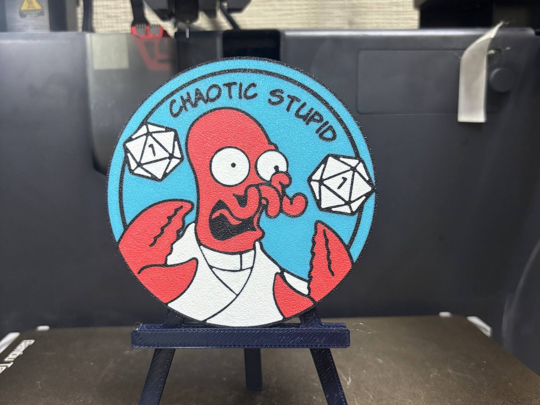 Zoidberg’s Natural 1: D&D Meme Coaster