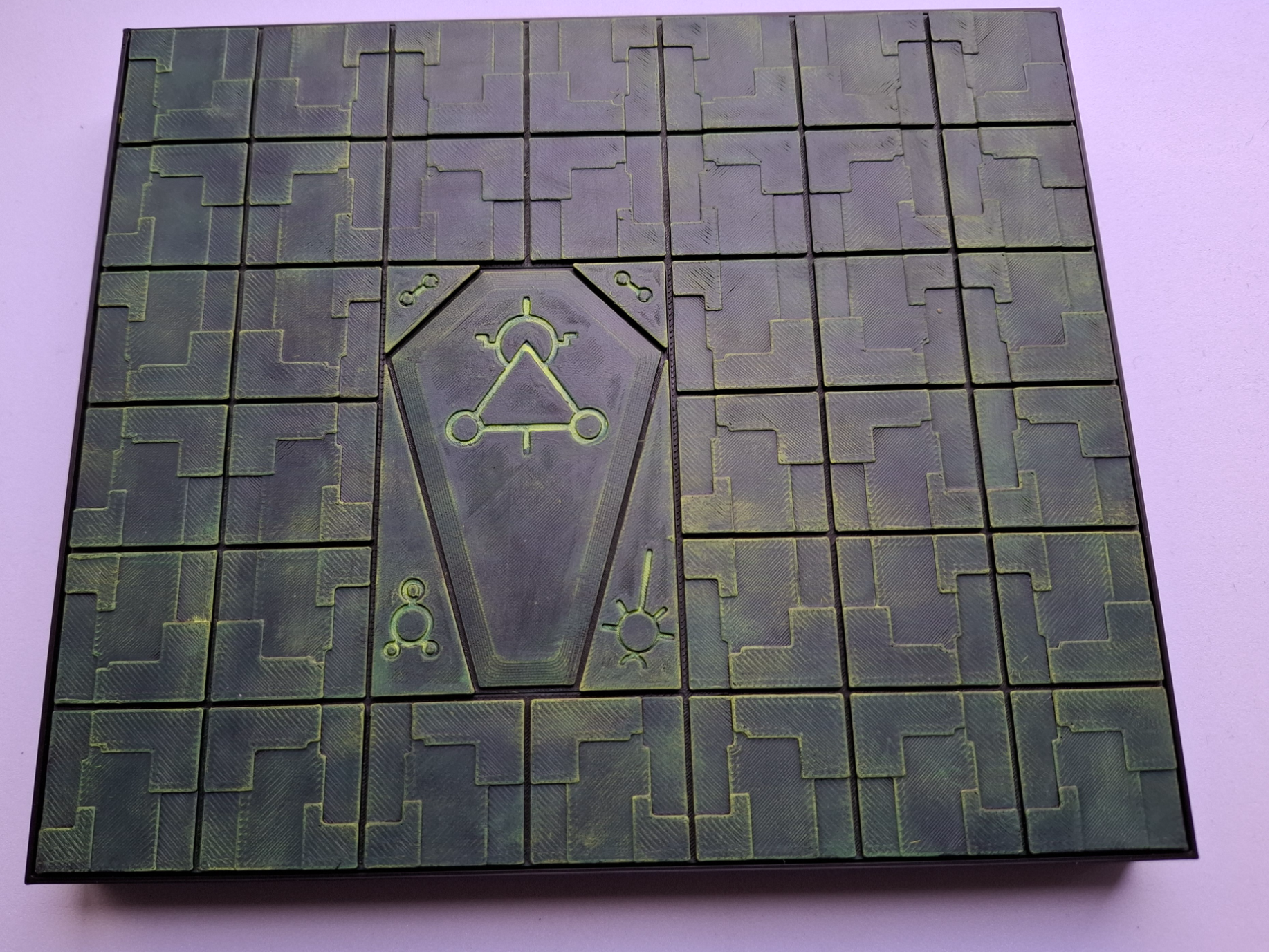 Gruftwelt-Platte 6x7 für erweiterbare Spielplatte