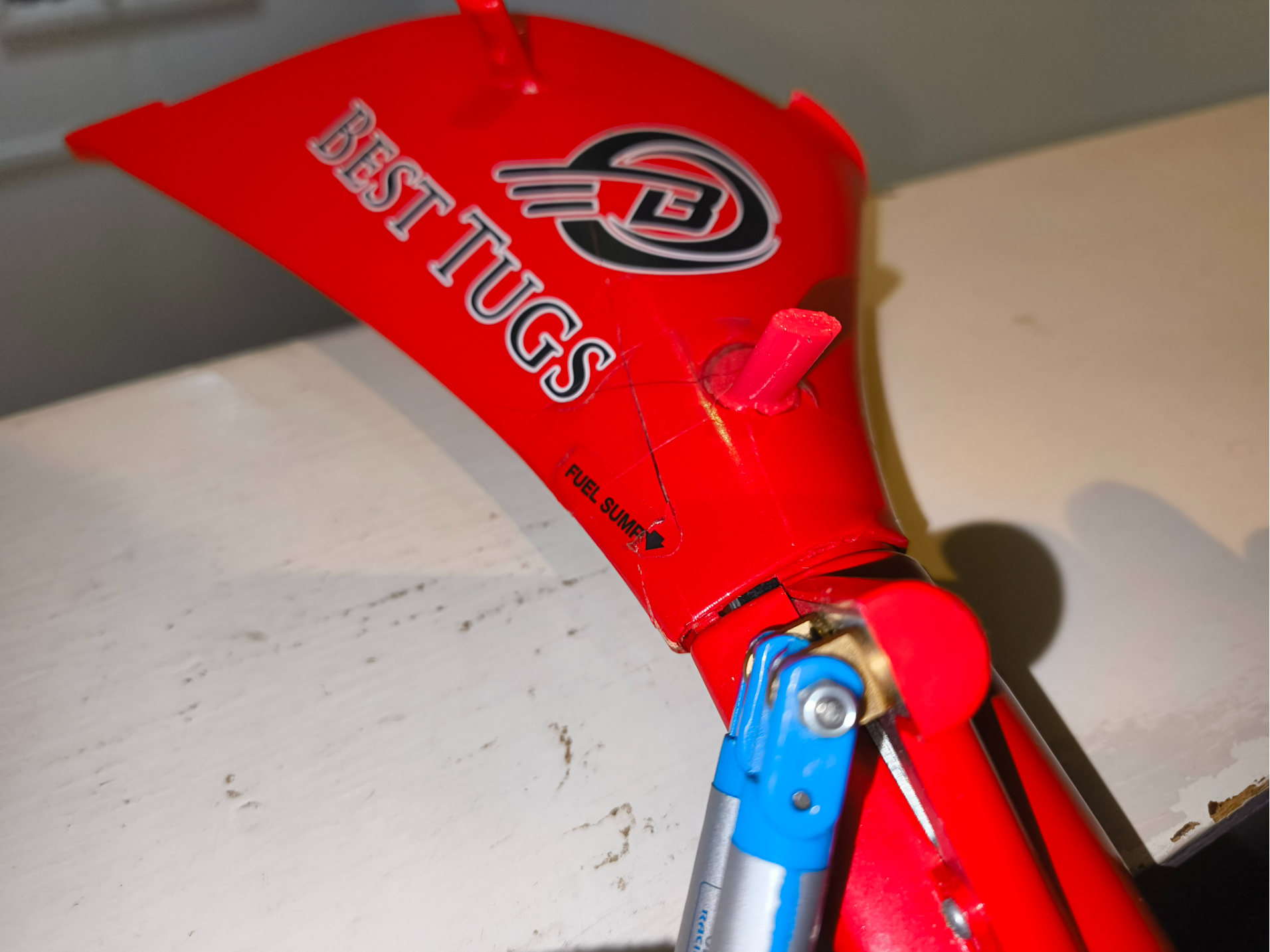 E-Flite Draco RC Plane replacement bottom Step