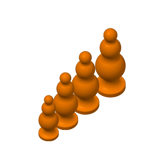Butt plug SET Anal dildo set 40-60mm