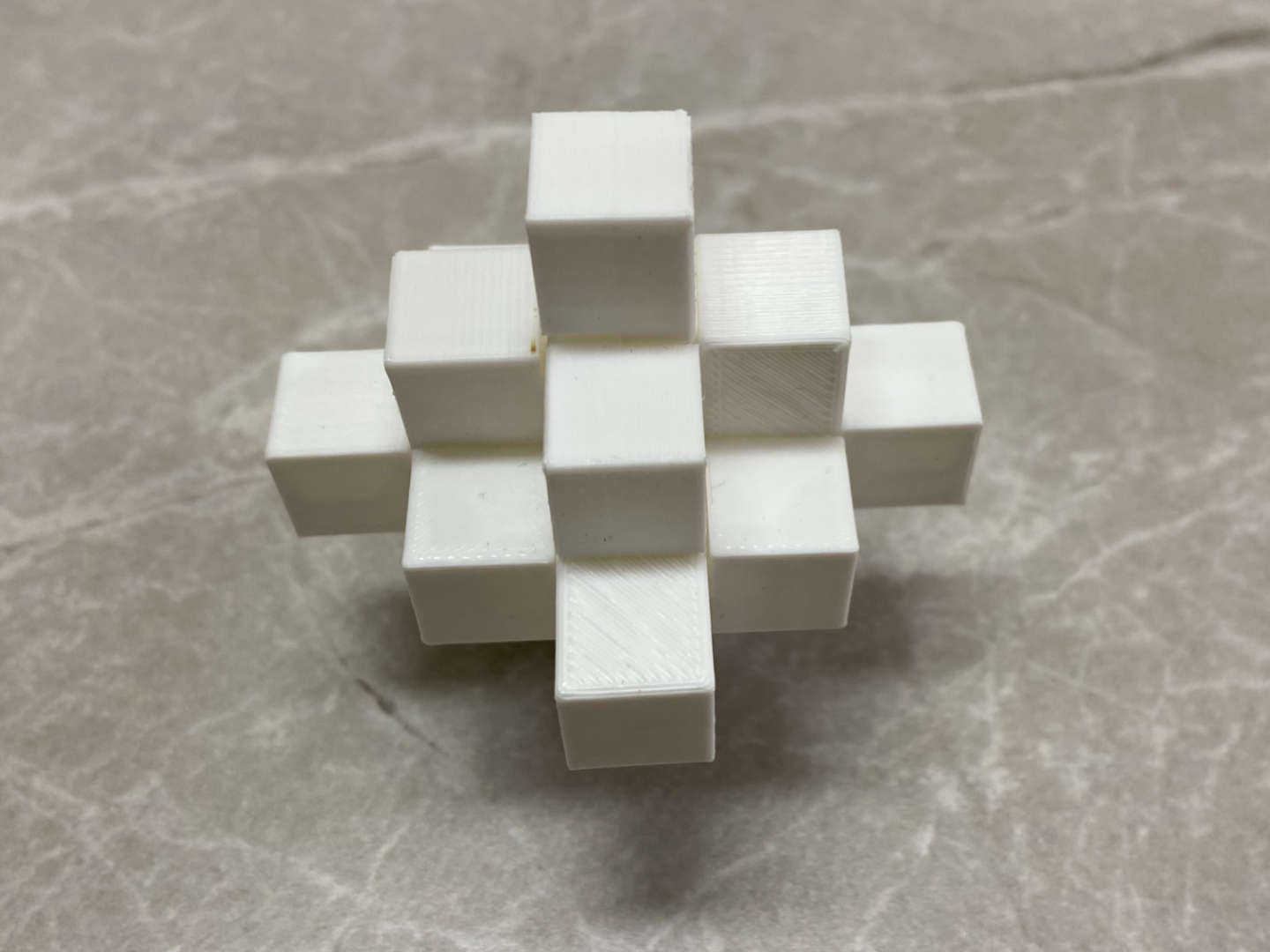 Pagoda Burr Puzzle - Level.02