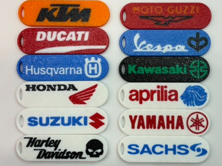 Motorrad Schlüsselanhänger (Motorcycle keychain)