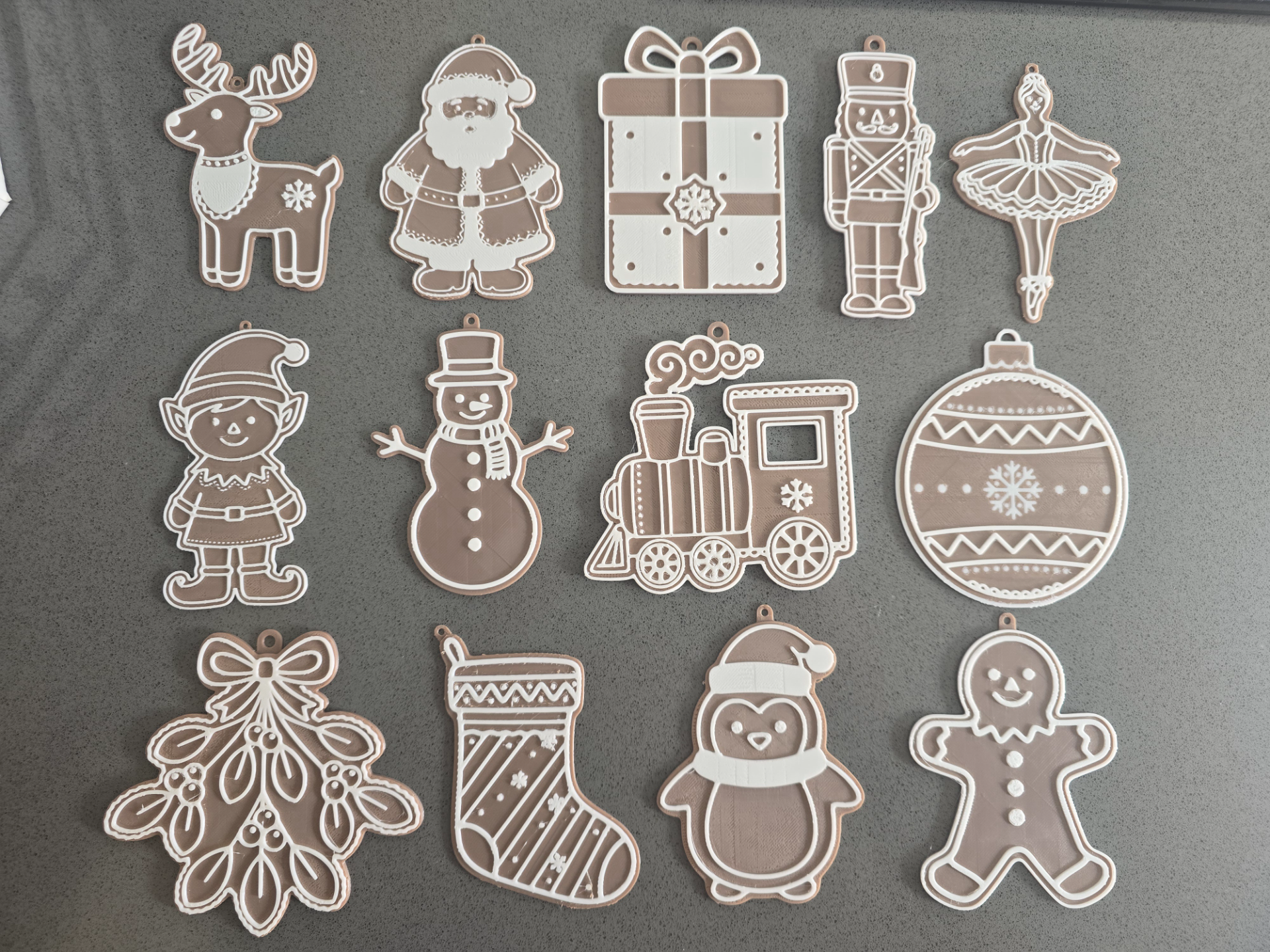 Dulce Navidad: Set de Adornos Tipo Galleta