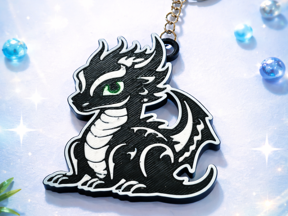 Dragon Keychain