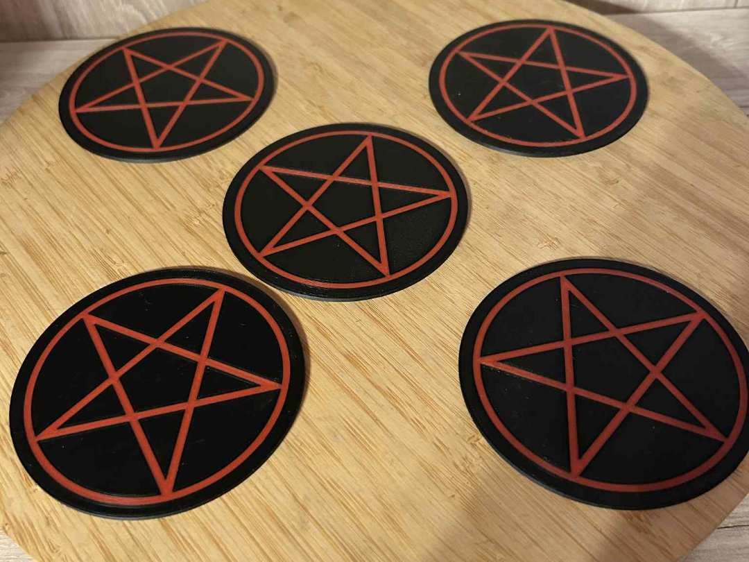 sous verre pentacle super natural