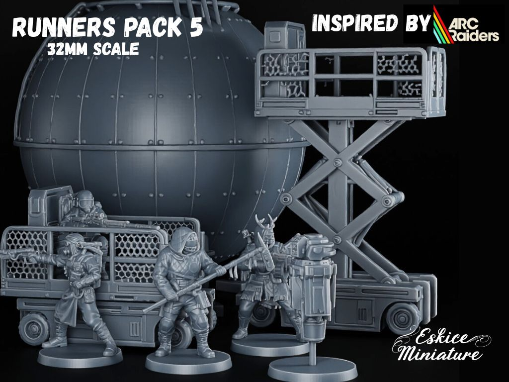 RUNNERS PACK 5 - Inspired by ARC RAIDERS