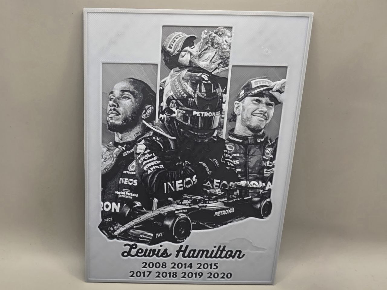 Lewis Hamilton - HueForge