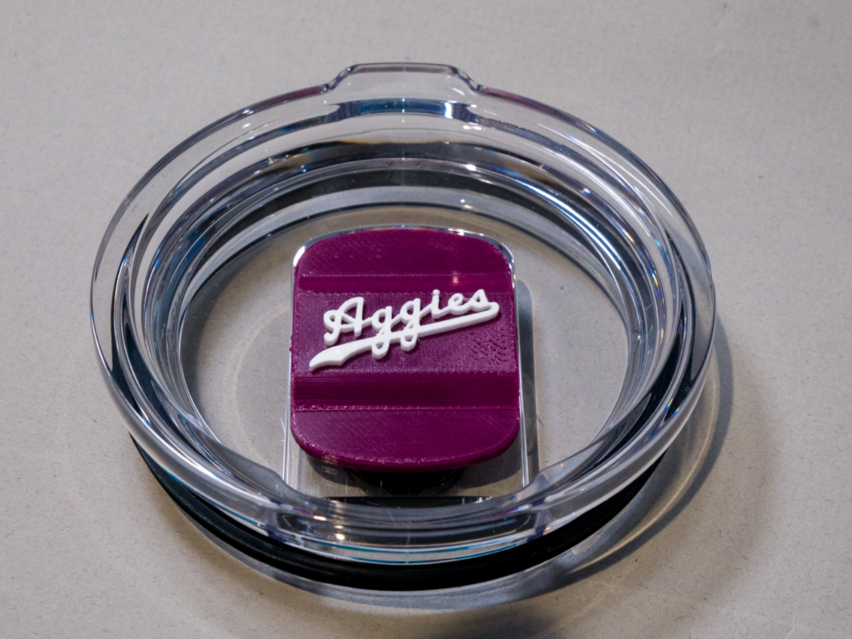 Texas A&M Yeti Magnetic Slider - "Script Aggies"