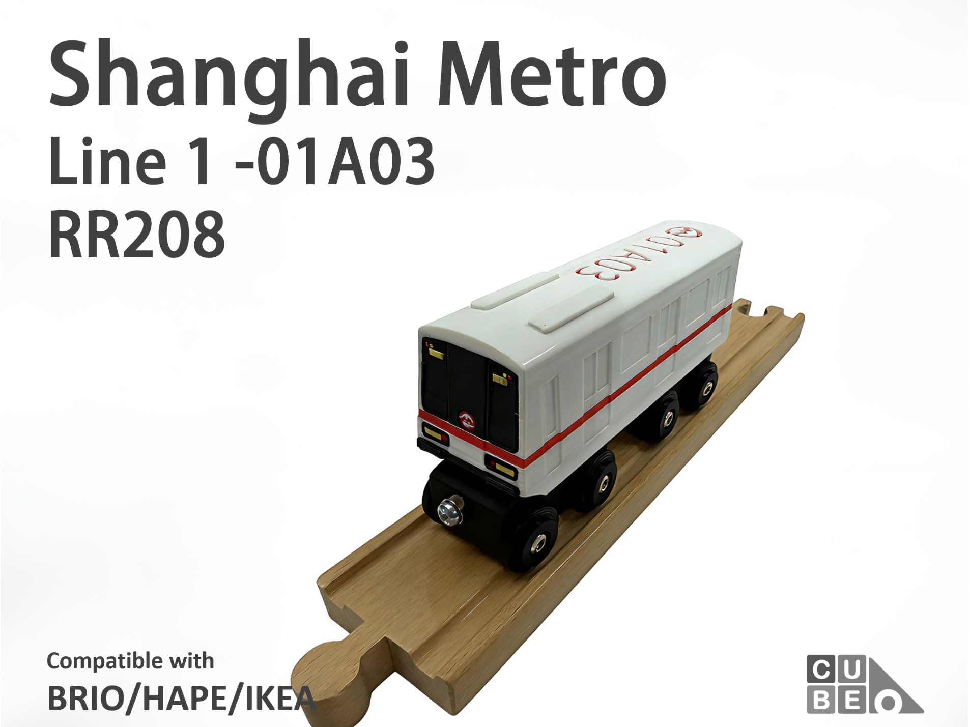 CUBEUNi-Real Rail-Shanghai Metro AC01A AC01C-BRIO