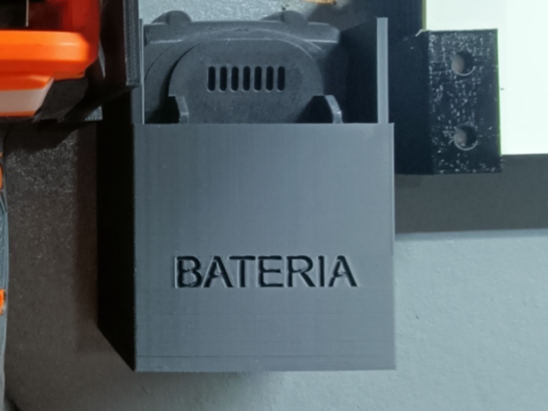 Soporte de batería inalámbrica