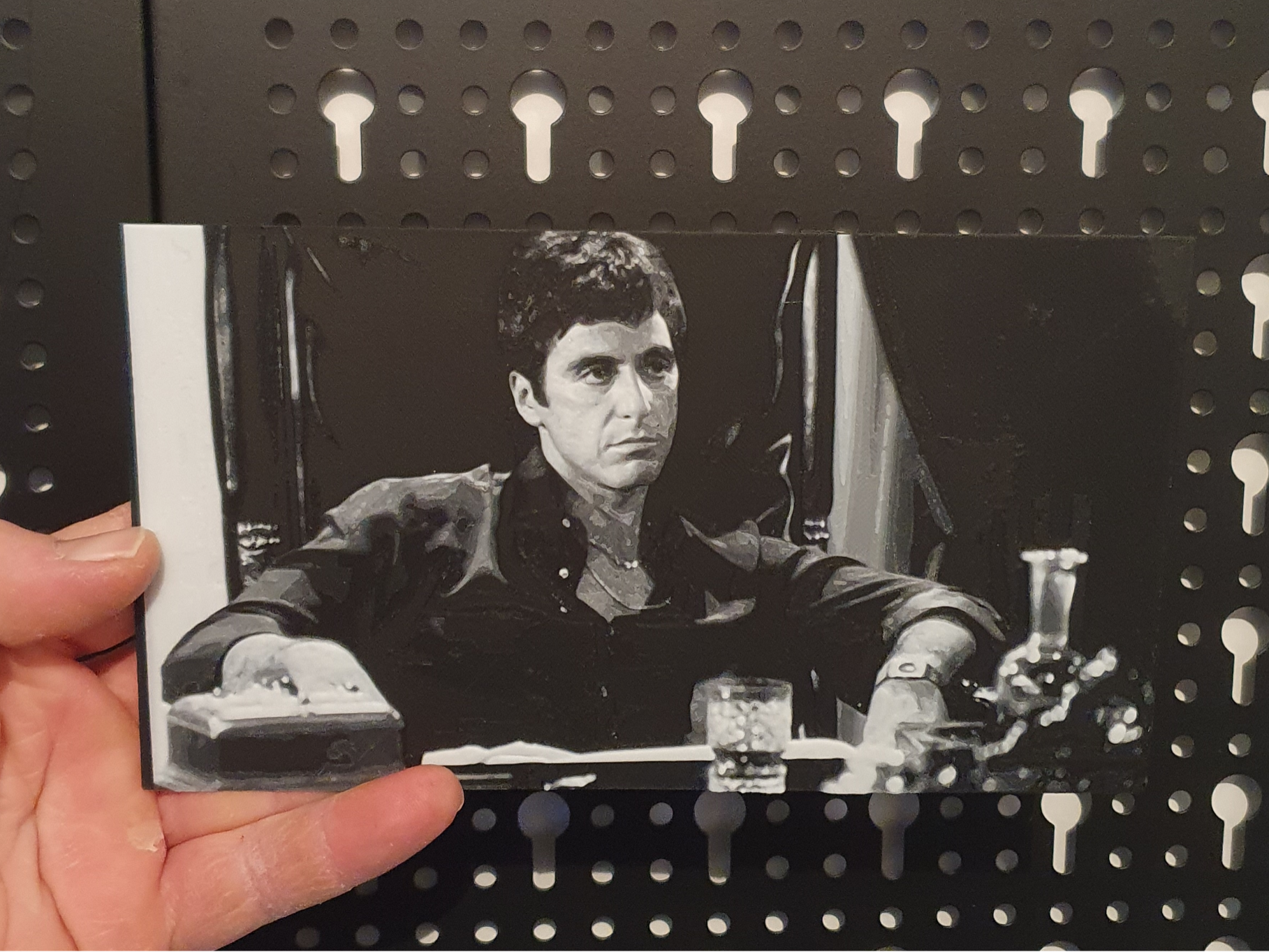 scarface tony montana hueforge