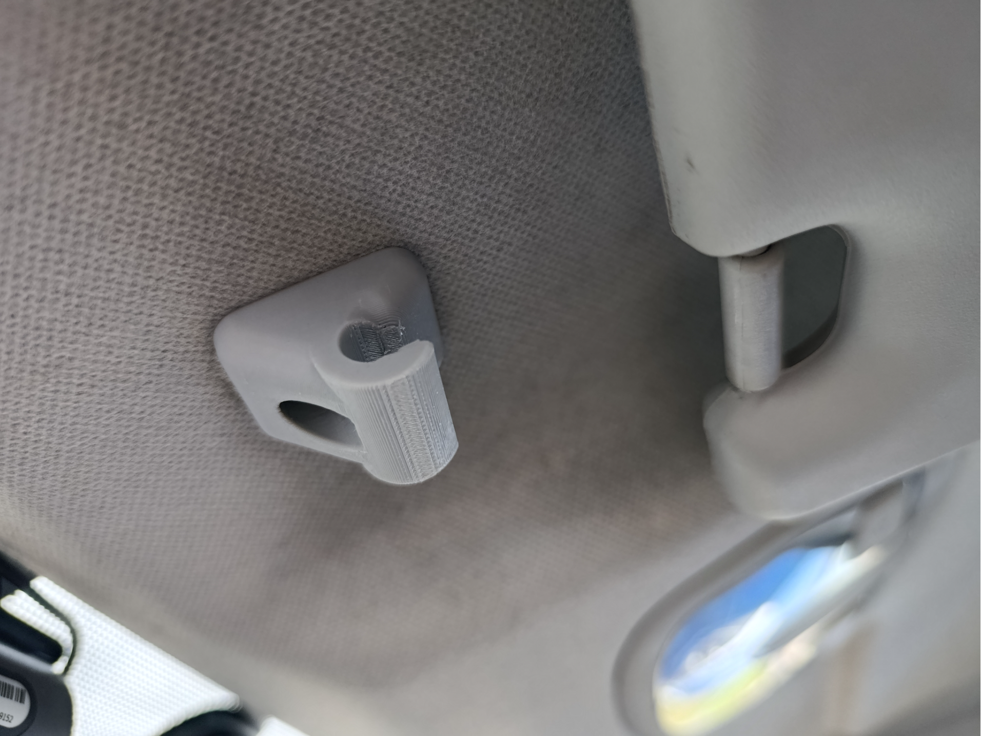Sun visor clip - Hyundai i20 2009 - UPDATED!