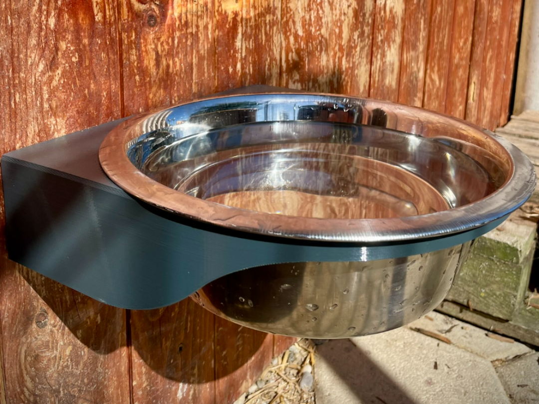 Wall Mounted Dog Bowl Raiser