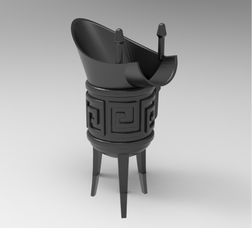 Ancient Oriental wine vessels 酒樽