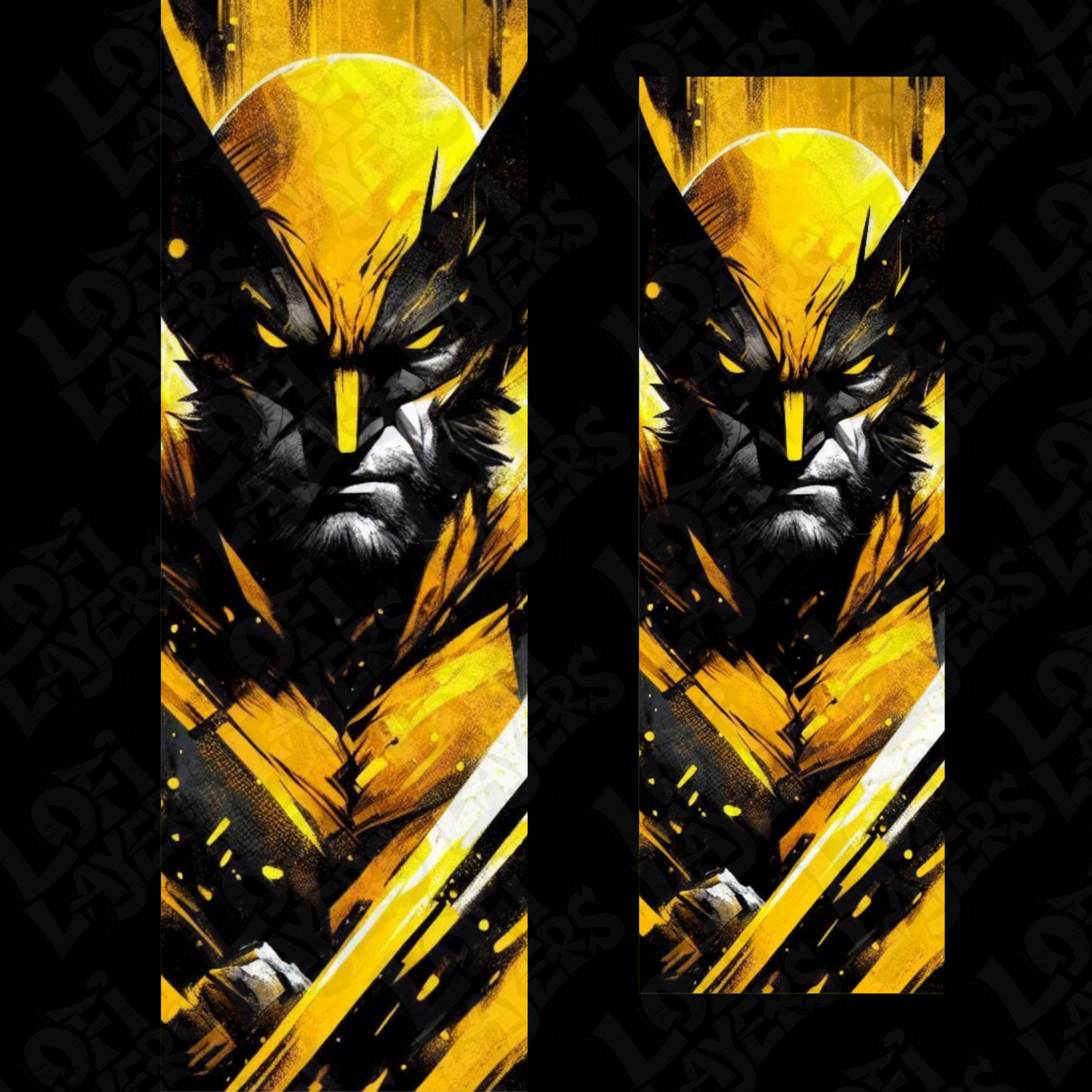 Wolverine Legacy bookmark Hueforge
