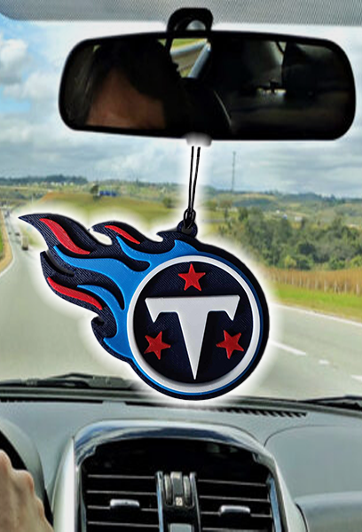 Tennessee Titans Car Rearview Mirror Ornament