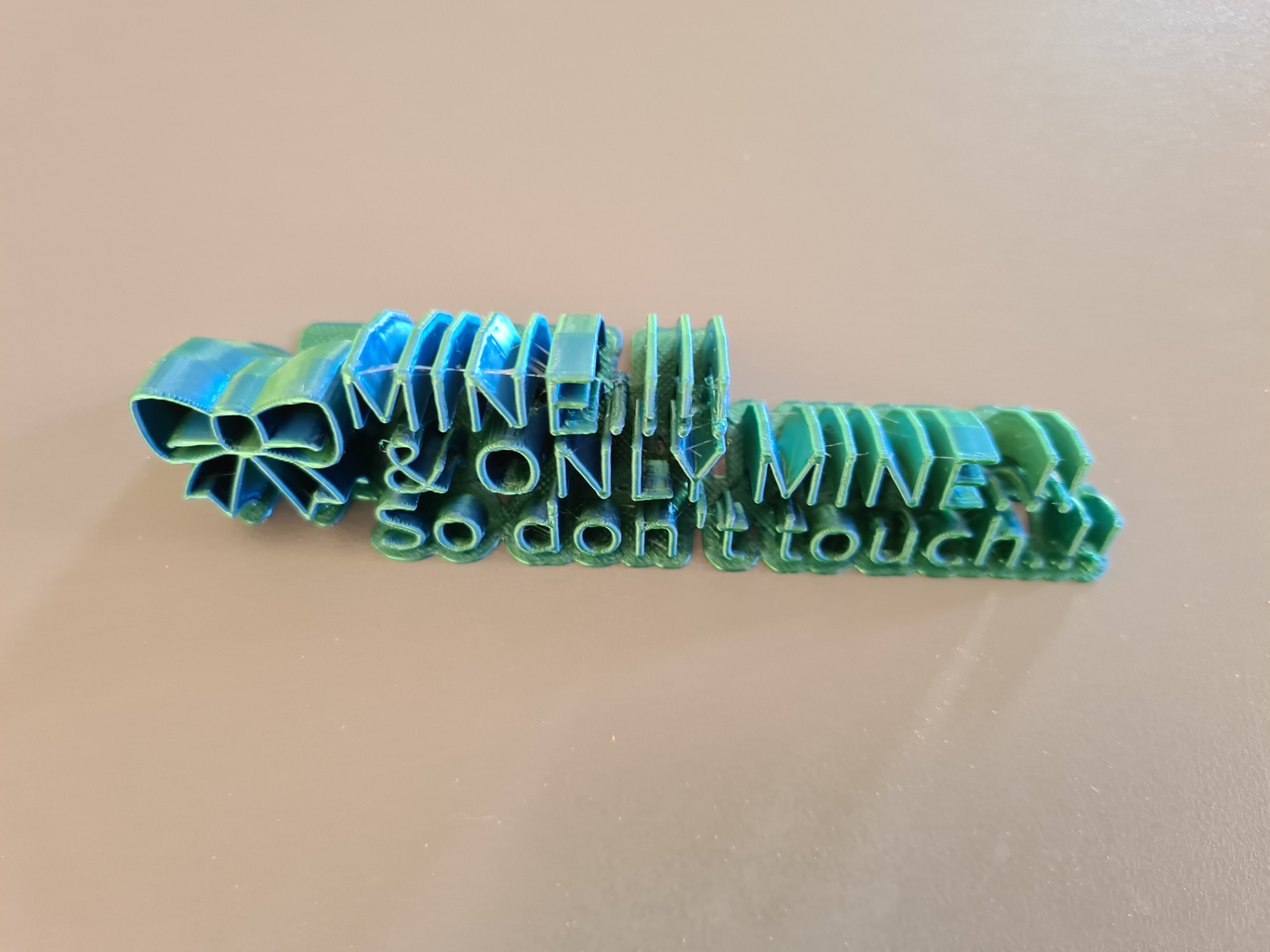 Mine & Only mine Text model