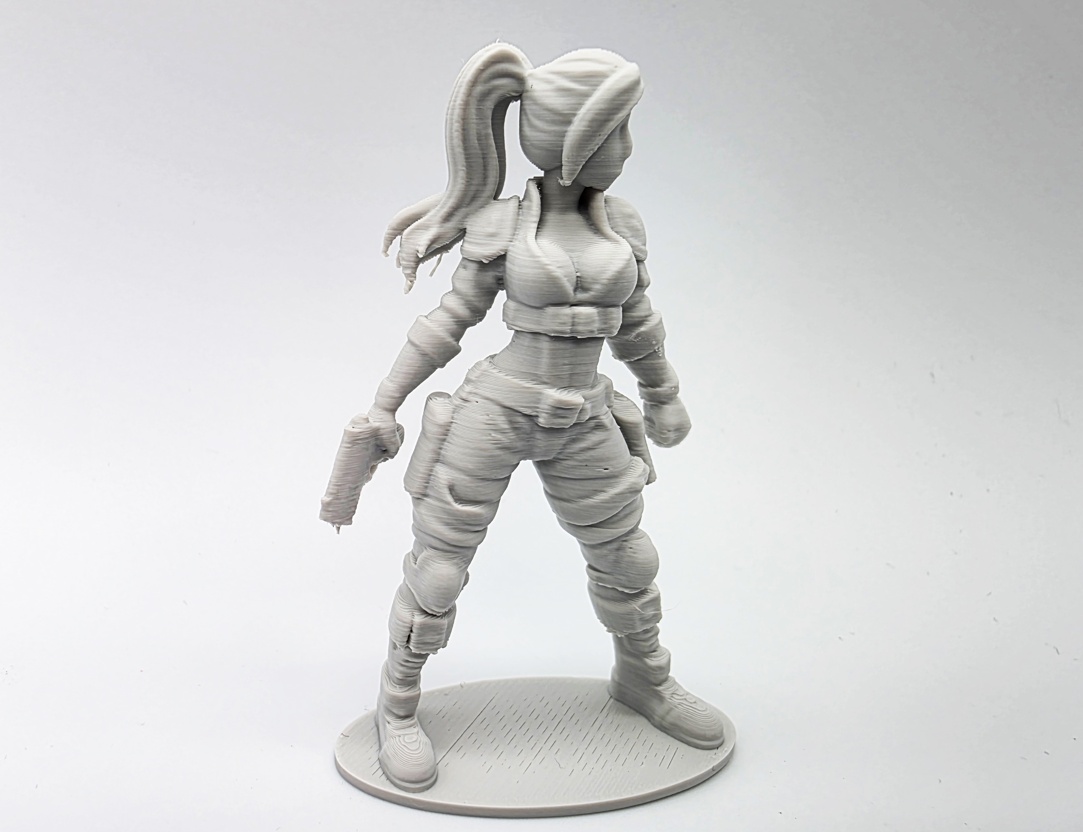 Female Mercenary Figurine