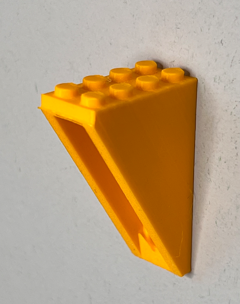 LEG0-Brick-Compatible Wall Mount Brackets