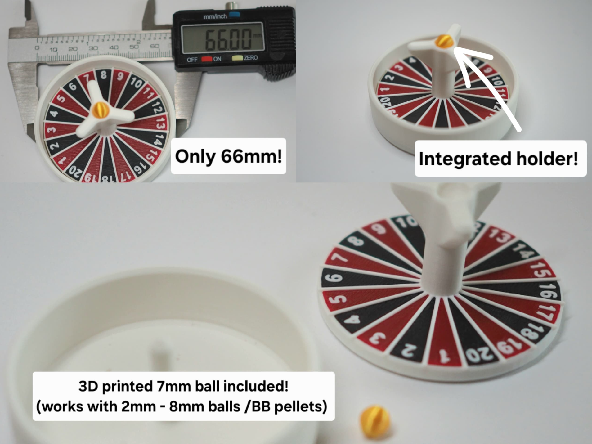 Mini Roulette D20