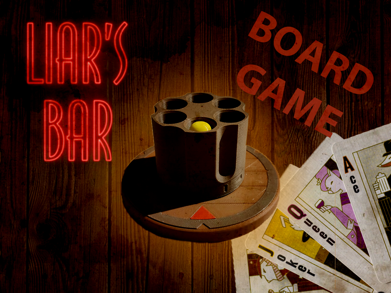 Liars bar the board game