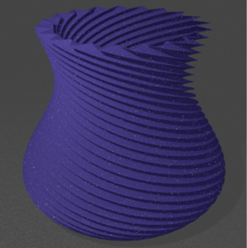 A Unique Spheroidal Vase Design