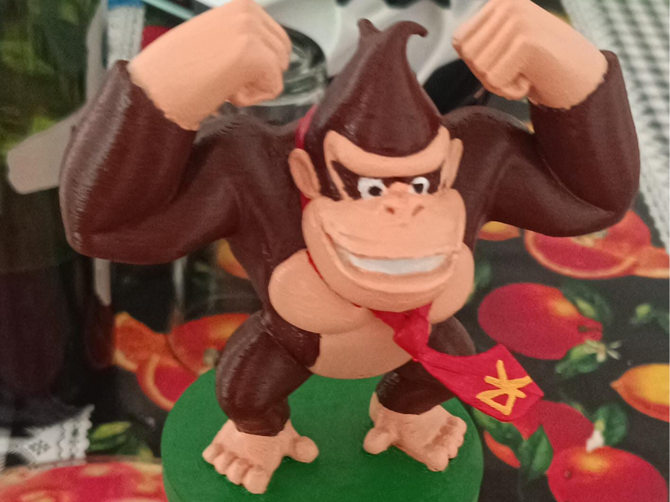 Gorilla Power Pose Figurine