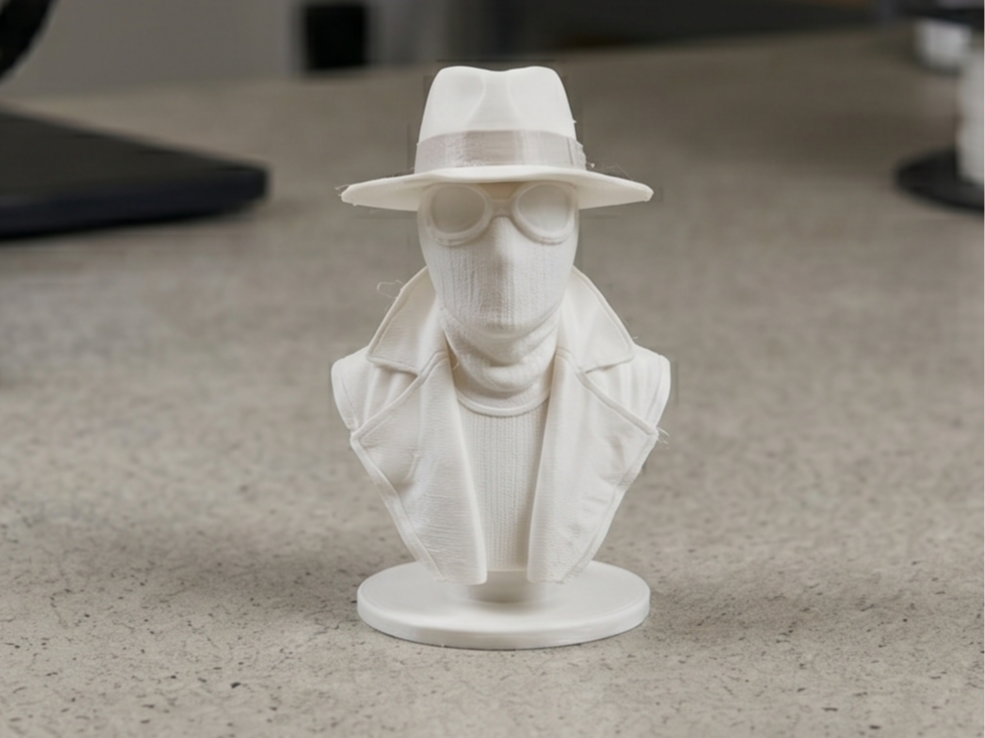 Nicolas Cage spider noir Bust 3D Model 11