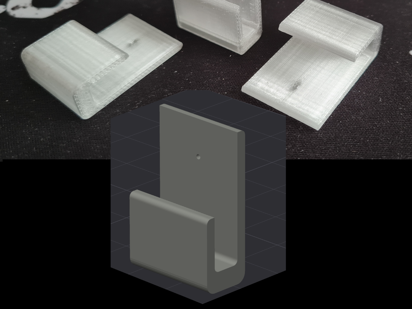 Silicon LED Strip Holder