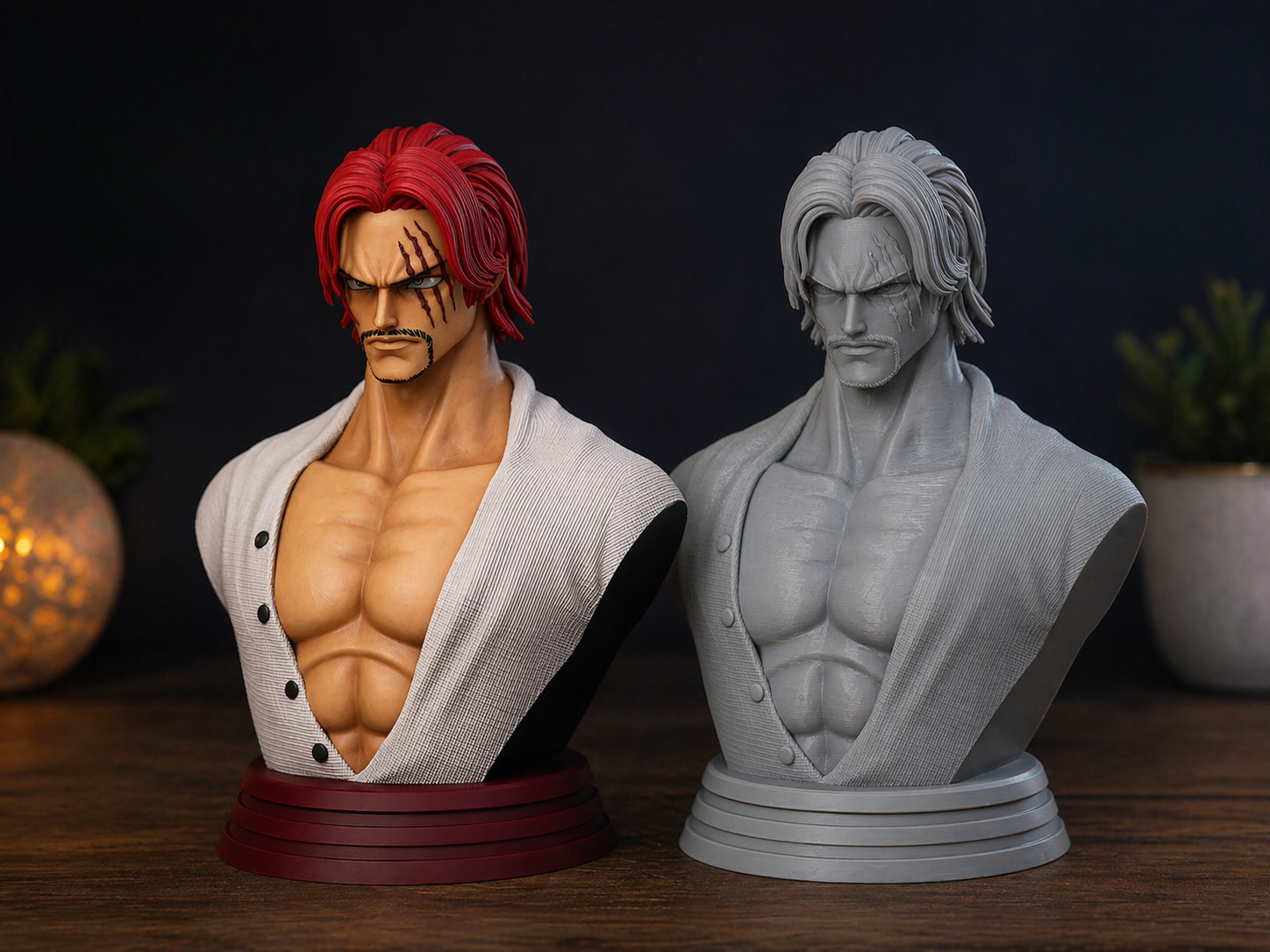 Shanks One Piece - Busto Dettagliato