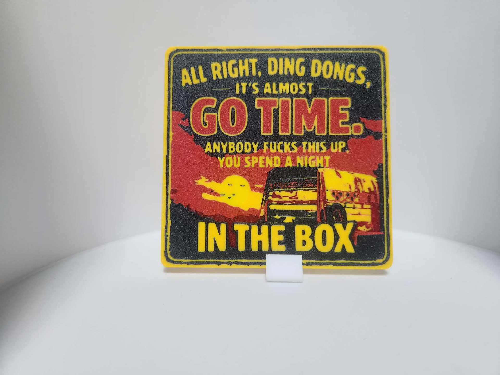 From tv series Night in the box coaster