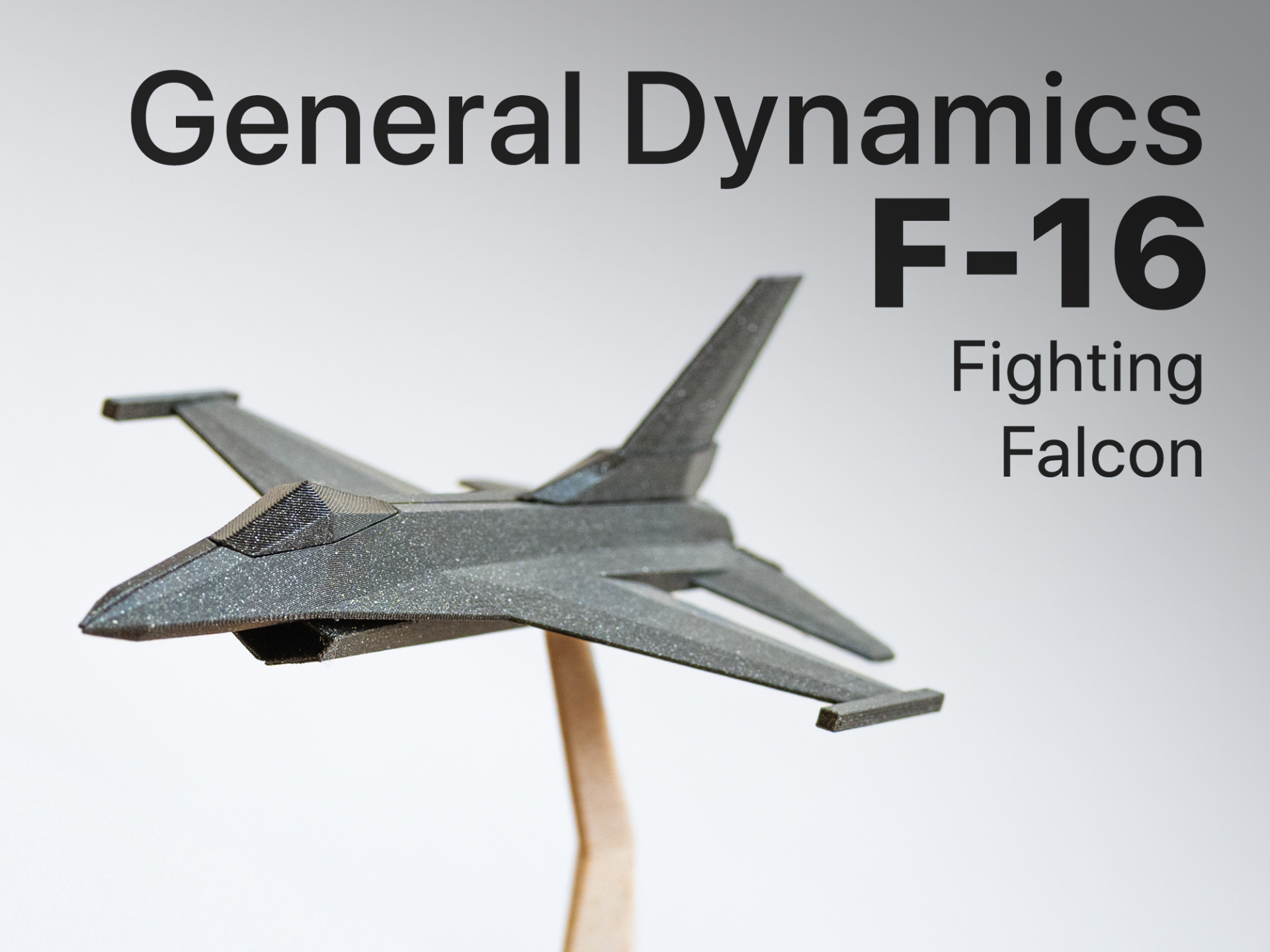 F-16 Display Model