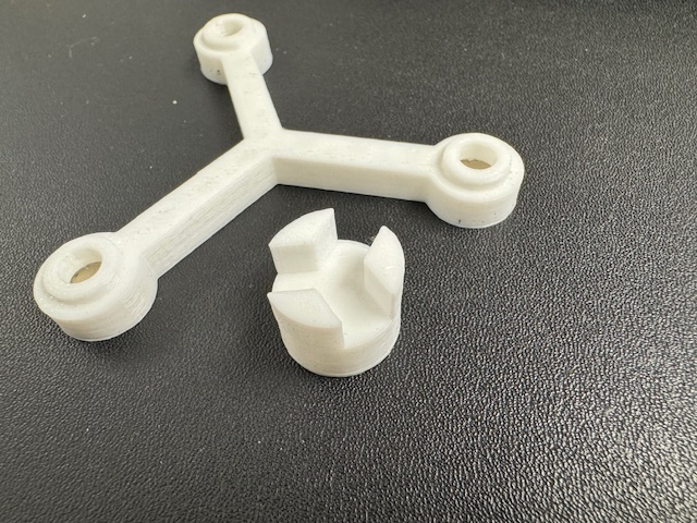 Center riser for Lathe Spider (For drill thru ops)