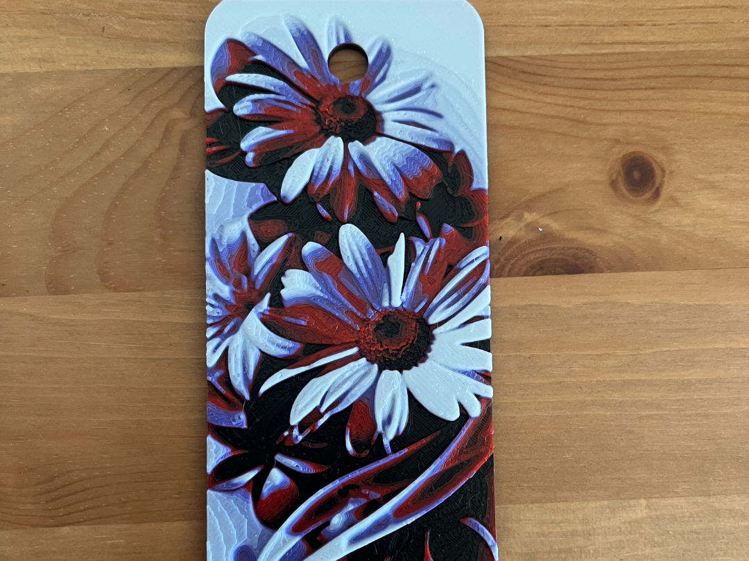 flower bookmark