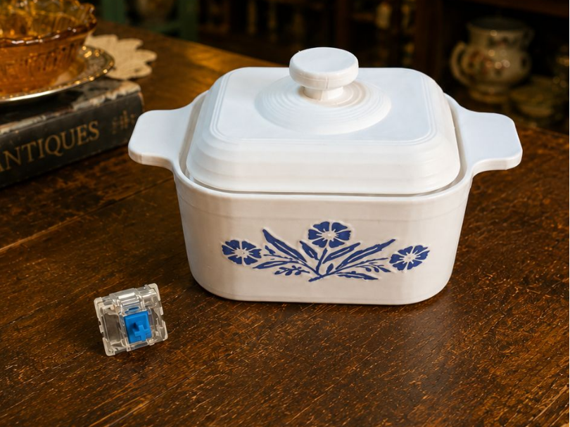 Vintage CorningWare Clicky Dish Toy