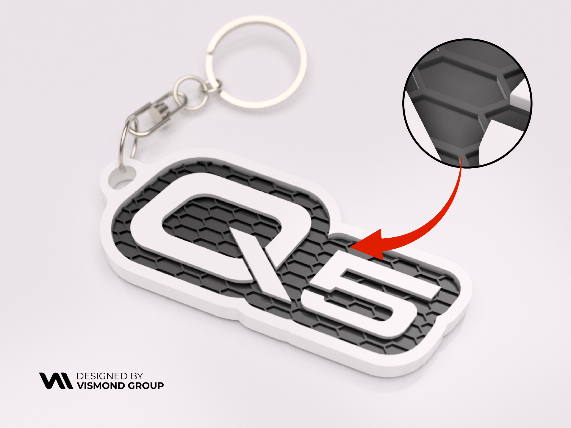 Audi Q5 Keychain