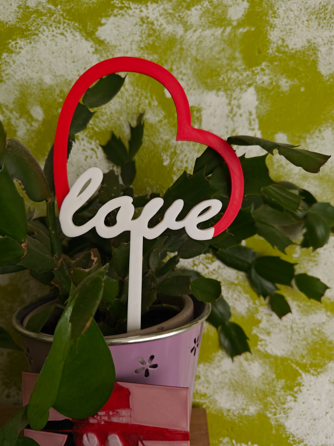 Cake topper - Love 2